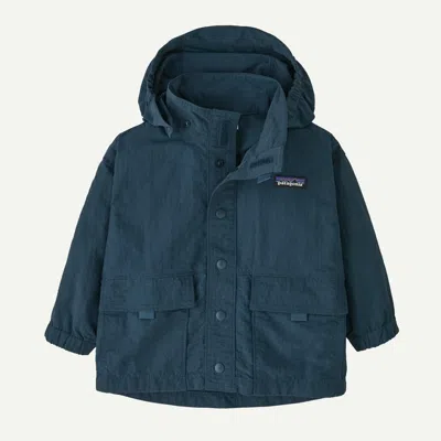 Patagonia Kids' Baby Outdoor Everyday Jacket In Tidepool Blue