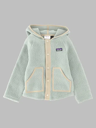 Patagonia Baby Mini Retro Pile Jacket In Metallic