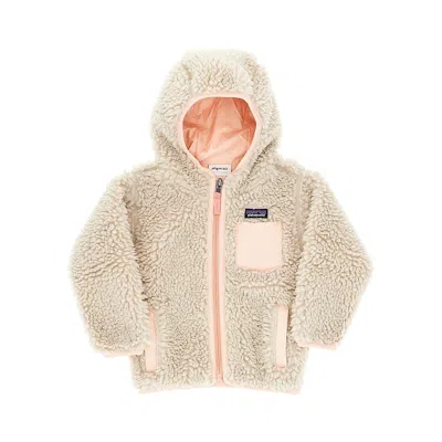 Patagonia Kids' Baby Retro-x Hooded Jacket In Neutral