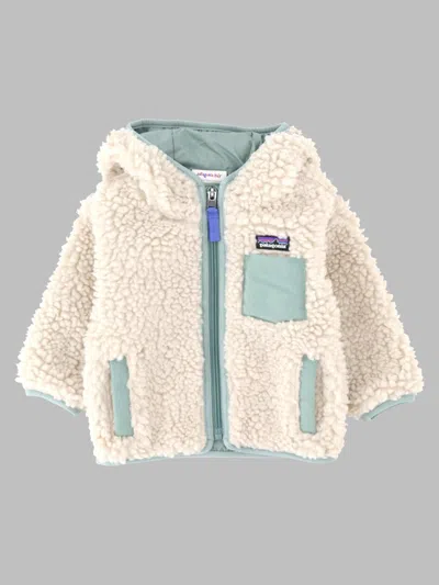 Patagonia Baby Retro-x Mini Hoodie In Multi