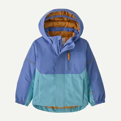 Patagonia Kids' Baby Snow Pile Jacket In Diver Blue