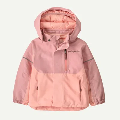 Patagonia Kids' Baby Snow Pile Jacket In Fuzzy Mauve In Pink