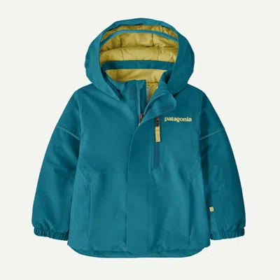 Patagonia Kids' Baby Snow Pile Jacket In Glacial Blue