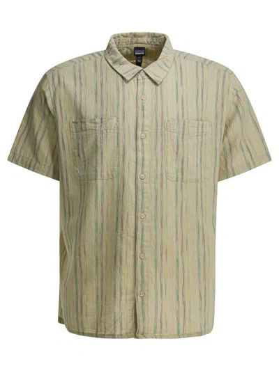 Patagonia Beige Hemp Organic Cotton Shirt In Neutral