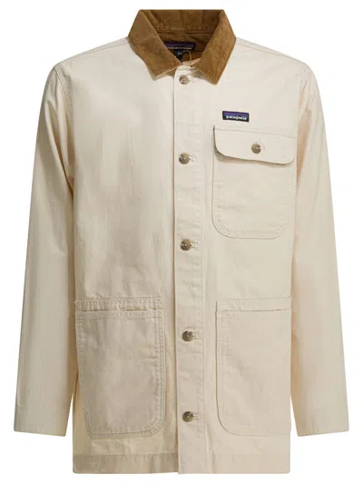 Patagonia Point Reyes Canvas Jacket In Neutral