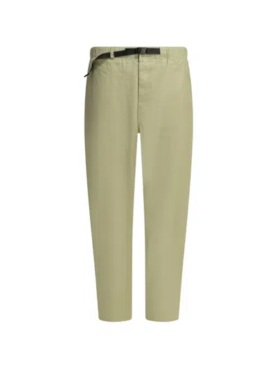 Patagonia Belted-waist Patch-pocket Trousers In Green