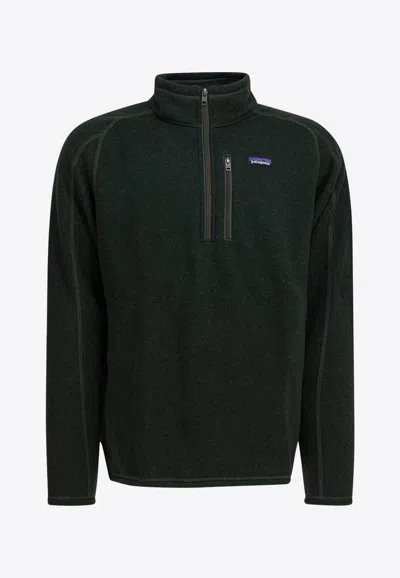 Patagonia Better Fleece High-neck Sweatshirt In Green