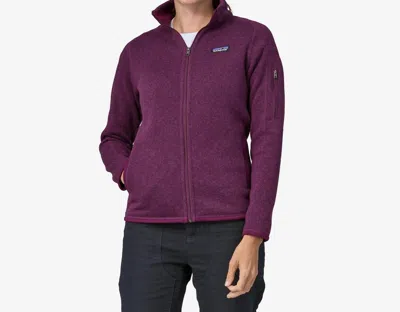 Patagonia Better Pullover Sweater In Night Plum In Purple