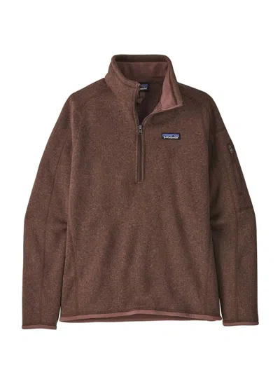 Patagonia Better Sweater 1/4 Zip In Dulse Mauve