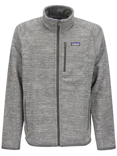 Patagonia Better Sweater Fleece Jacket In Grey