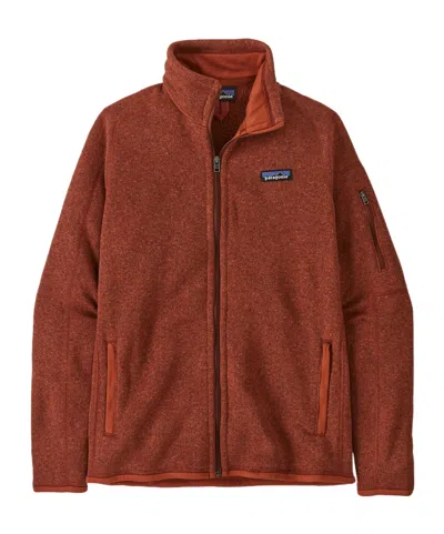 Patagonia Better Sweater Fleece Jacket In Red