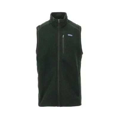 Patagonia 'better Sweater' Full-zip Vest In Green