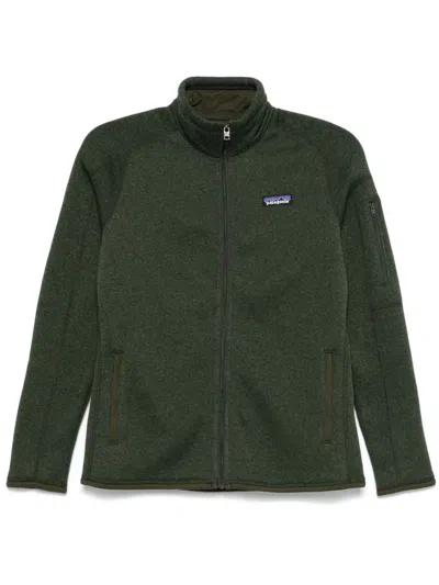 Patagonia Womens Retro Pile Fleece Jacket With In Black