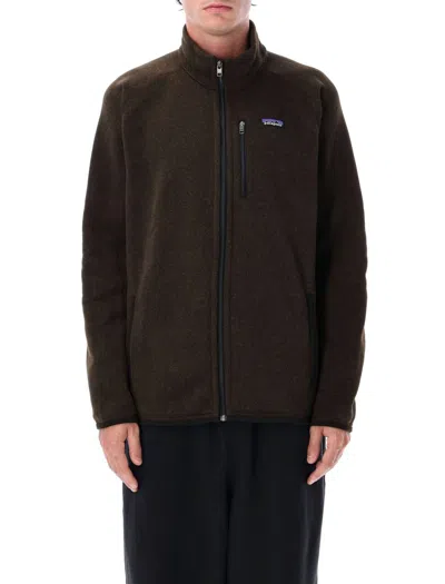 Patagonia Better Sweater Jacket Recycled Fleece In Brown
