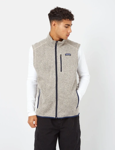 Patagonia Better Sweater Vest In Beige