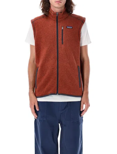 Patagonia Better Sweater Vest In Red