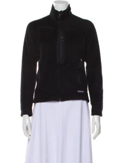 Pre-owned Patagonia Biker Jacket In Black