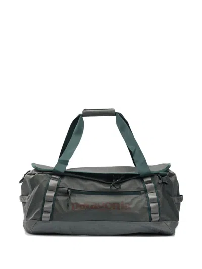Patagonia Black Hole 55l Zip-up Duffle Bag In Gray