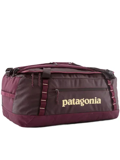 Patagonia Black Hole Duffel 55l Gym Bag In Red