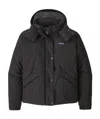 Patagonia Downdrift Recycled Down Jacket With Removable Hood In Black