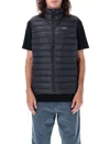 Patagonia Down Sweater Padded Vest In Black