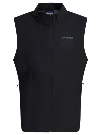 PATAGONIA PATAGONIA BLACK RECYCLED POLYESTER JACKET