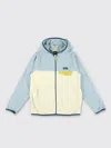 Patagonia Kid - Micro D Snap-t® Fleece Jacket In Blue