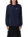 Patagonia Blue Crewneck Graphic Logo T-shirt