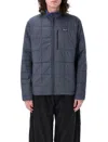 Patagonia Breezy Quilted Collar Jacket In Blue