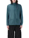 Patagonia Adjustable Hood Nylon Jacket In Blue