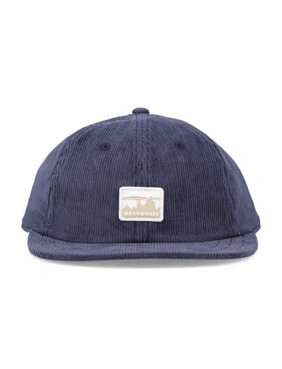 PATAGONIA BLUE TEXTURED LOGO BASEBALL HAT