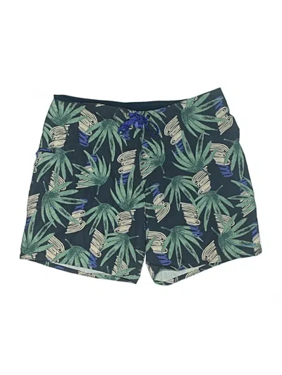 Pre-owned Patagonia Board Shorts In Green