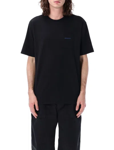 Patagonia Boardshort Logo Pocket Responsibili-tee In Black