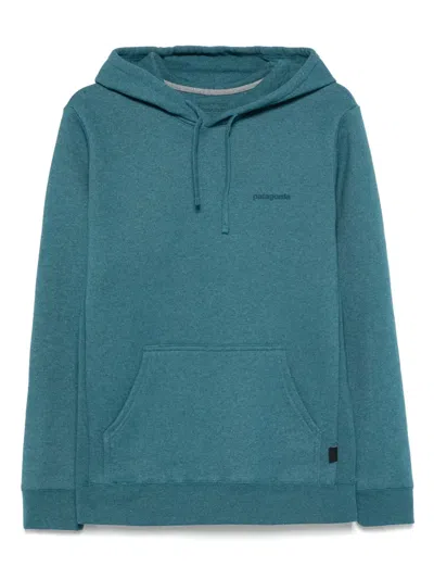 Patagonia Boardshort Logo Uprisal Hoodie In Green
