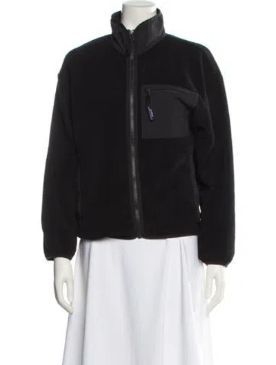 Pre-owned Patagonia Bomber Jacket In Black
