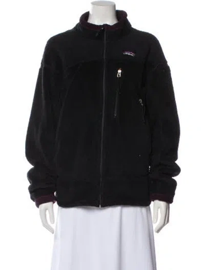 Pre-owned Patagonia Bomber Jacket In Black