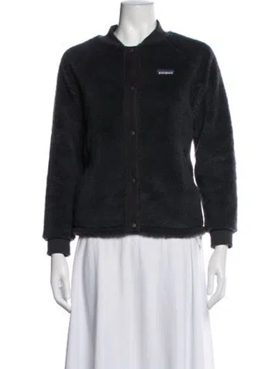 Pre-owned Patagonia Bomber Jacket In Black