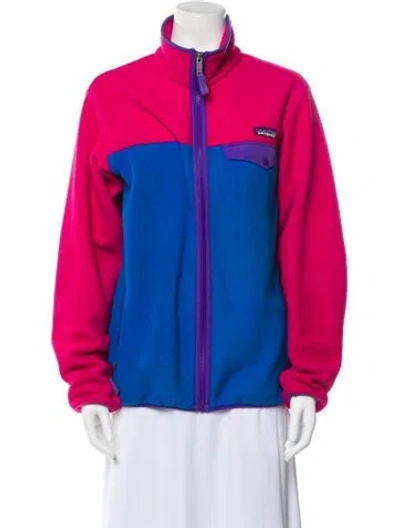 Pre-owned Patagonia Bomber Jacket In Blue