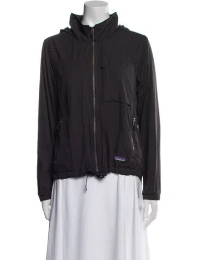 Pre-owned Patagonia Bomber Jacket In Gray