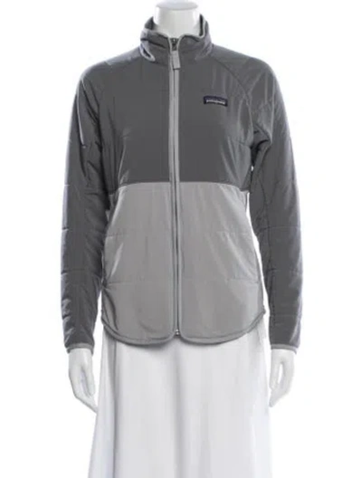 Pre-owned Patagonia Bomber Jacket In Gray