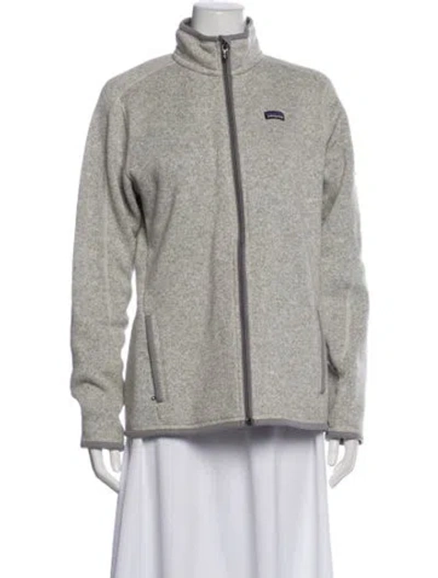Pre-owned Patagonia Bomber Jacket In Gray