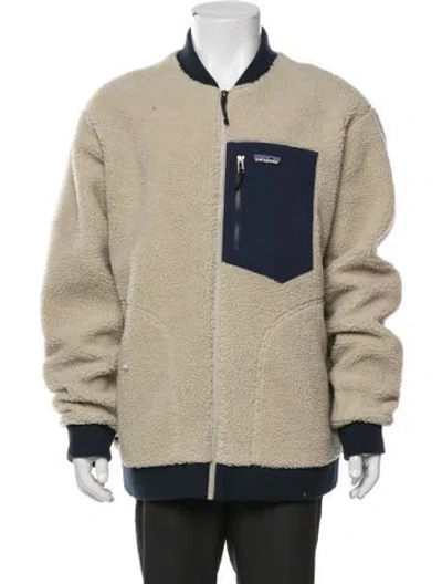 Pre-owned Patagonia Bomber Jacket In Neutral