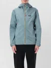 Patagonia Waterproof 3-layer Boulder Fork Jacket With Adjustable Features In Blue