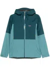 Patagonia Boulder Fork Rain Jacket In Blue