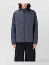 Patagonia Breezy Quilted Collar Jacket In Blue