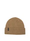 Patagonia Ribbed Cuff Brodeo Style Cap In Brown