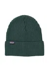 Patagonia Rolled Cuff Fisherman Knit Hat In Burgundy