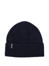 Patagonia Ribbed Cuff Beanie Hat In Blue