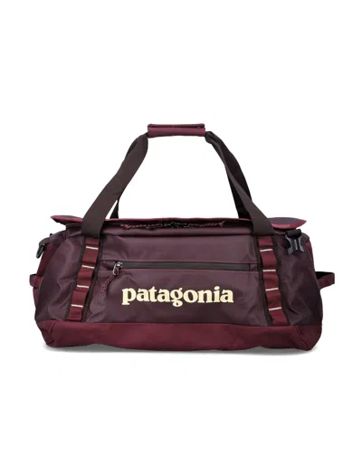 Patagonia Burgundy Black Hole 40l Ripstop Duffel Bag