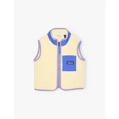 Patagonia Kids' Buttercup Yellow Synchilla® Fleece Vest 12 Months - 5 Year